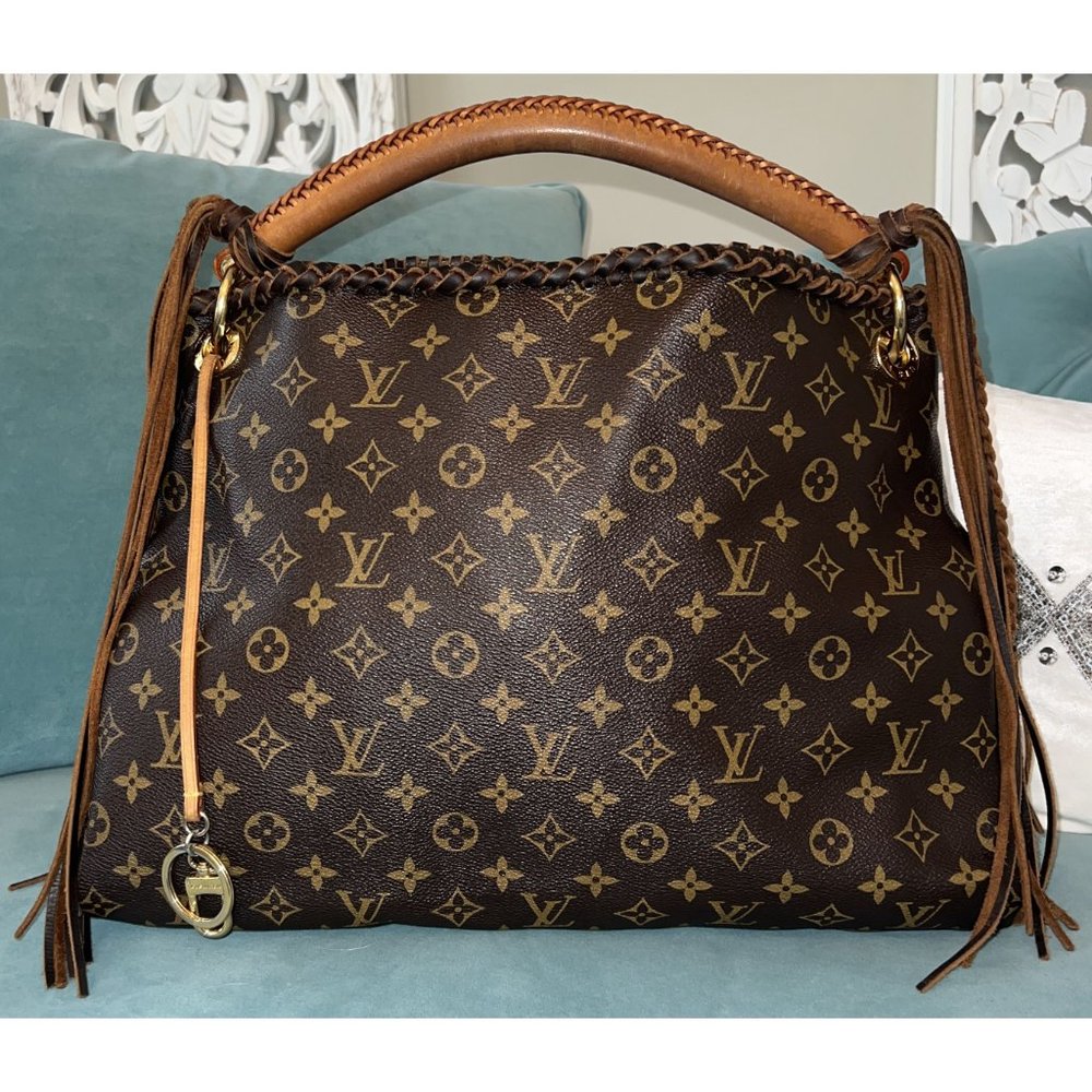 Louis Vuitton Brown Artsy GM Monogram Canvas Hobo Bag